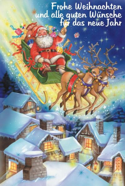 Weihnachtskarten Weihnachtskarte Glückwunschkarten Grußkarten Karten Weihnachtspost 22-0003